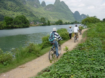 Bike tour in Yangshuo